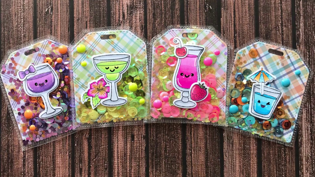How To Make Shaker Tags Using Fuse Tool | Your Next Stamp | Stamp Create Repeat