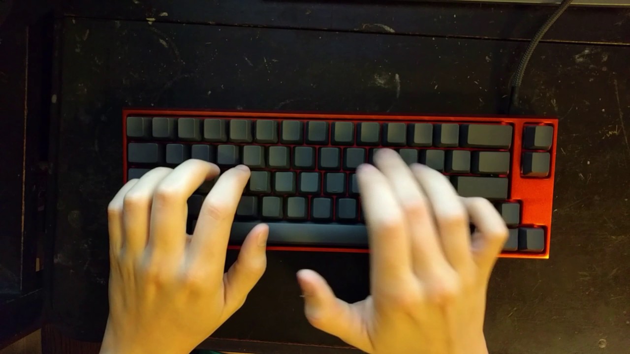 Clueboard With Gateron Black Sound Test