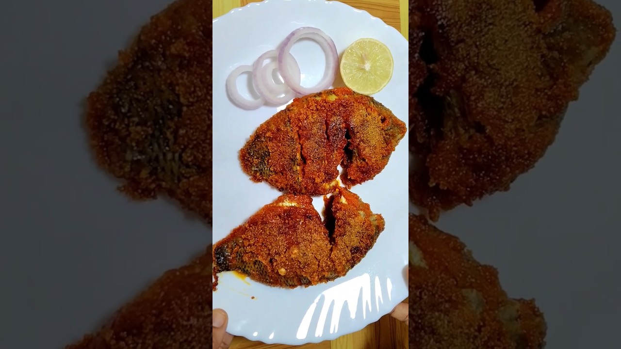 Tasty Kalundar/Karimeen Fish Fry😋🐟 Pearl Spot Fish Fry #trending #shorts #food #fishfry #foodie