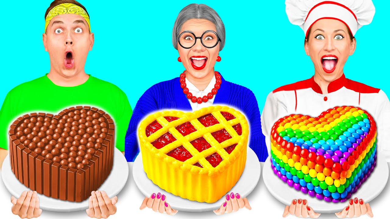 Кулинарный Челлендж: Я против Бабушки | Простые Кулинарные Рецепты от Crazy DO