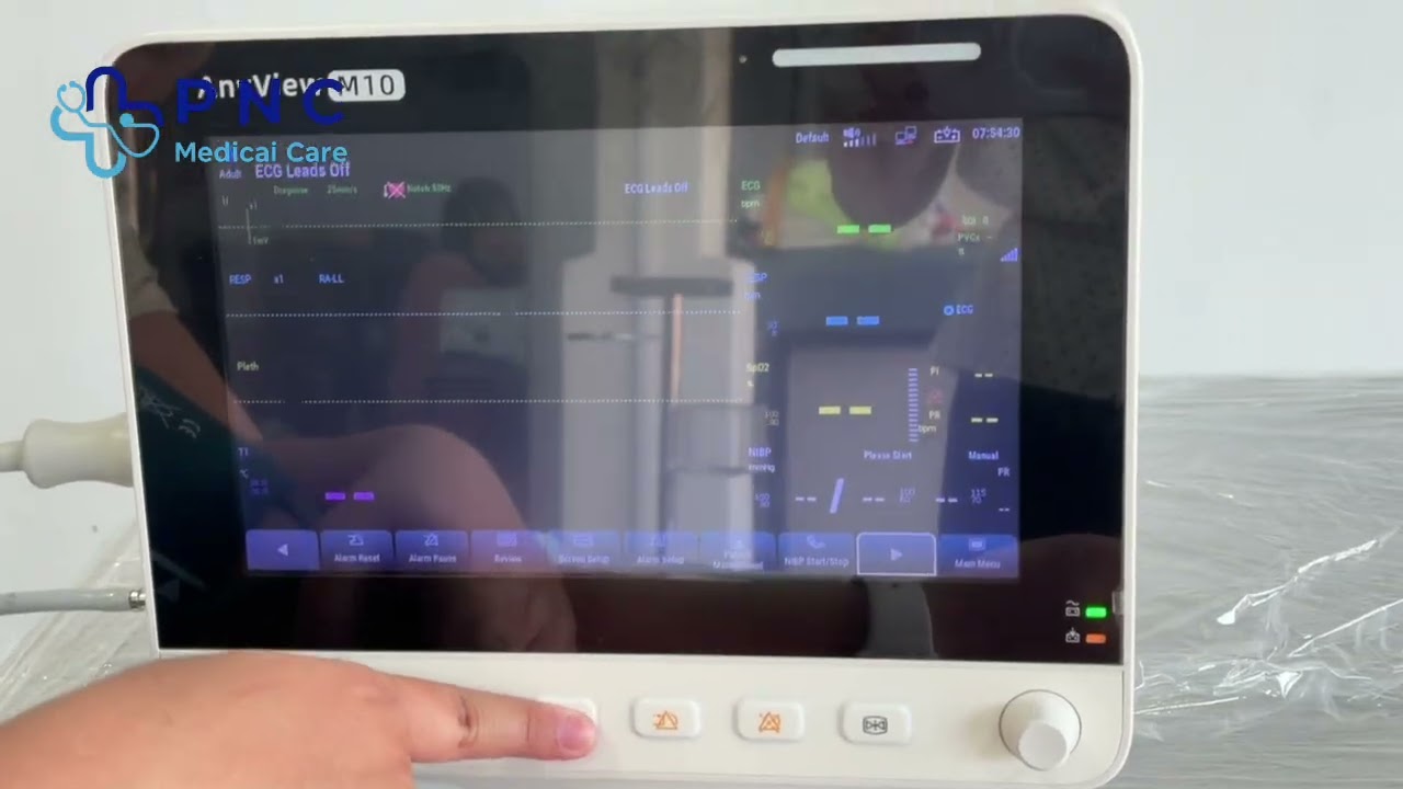 สาธิตวิธีการใช้งานเครื่อง Patient Monitor ยี่ห้อ Biolight รุ่น M10