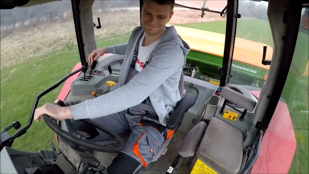[GoPro] Massey 6280 + Amazone ZA-M 1001 prva prihrana pšenice 2024 / Fertilizing winter wheat