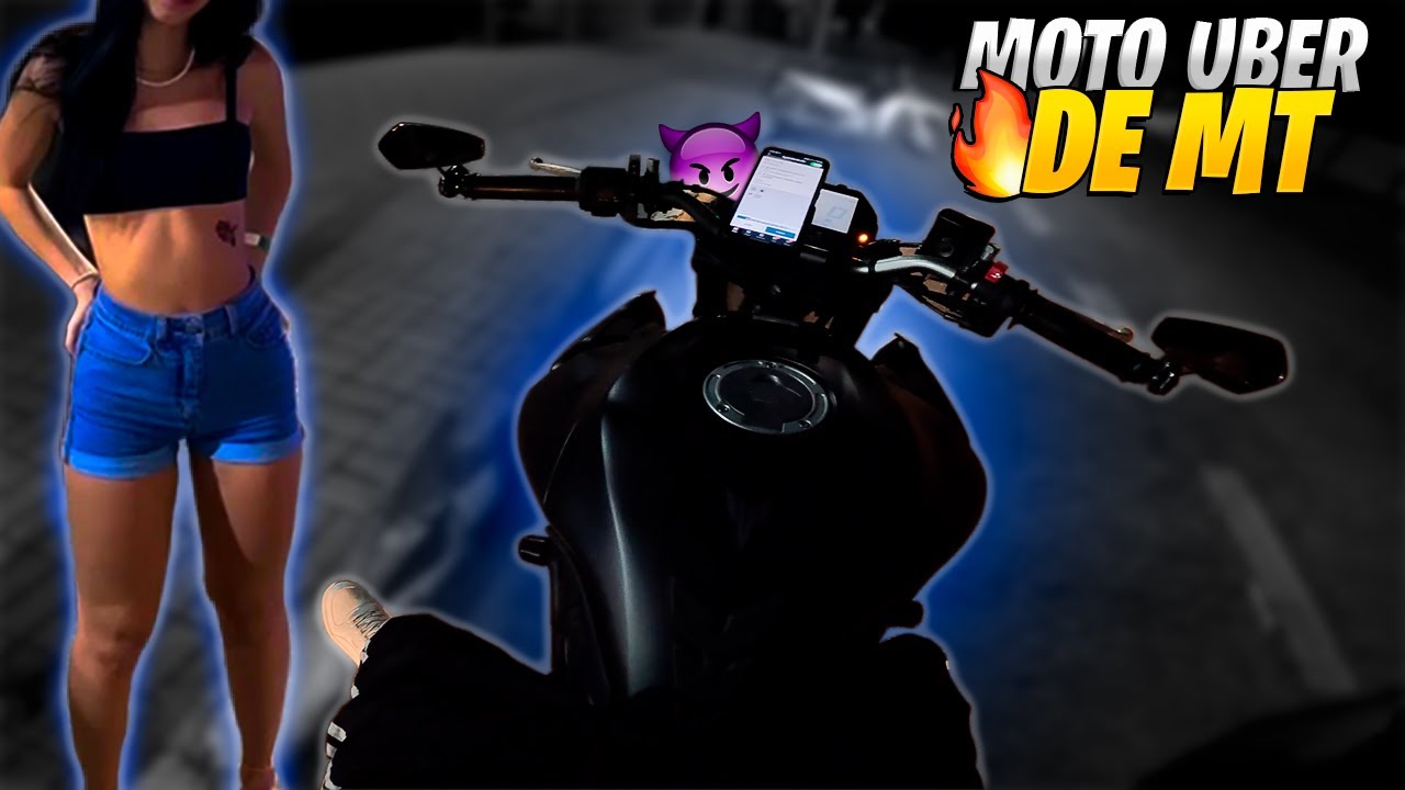 FIZ UBER MOTO DE MT 03 | NÃO ENTEDERAM NADA !! 🔥