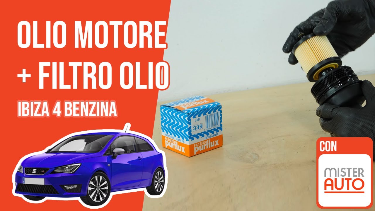 Cambio olio motore e filtro dell'olio Ibiza 4 1.2  🛢