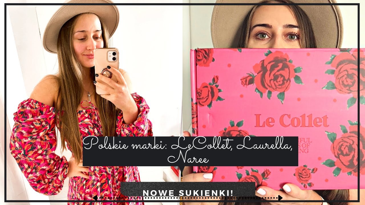 NOWE SUKIENKI, POLSKIE MARKI: LECOLLET, LAURELLA, NAREE 🛍