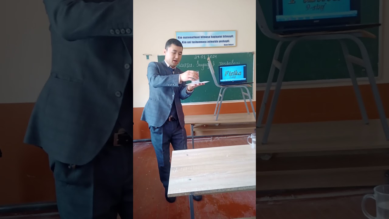 Qiziqarli tajriba. Fizika. Suyuqlik xossalari