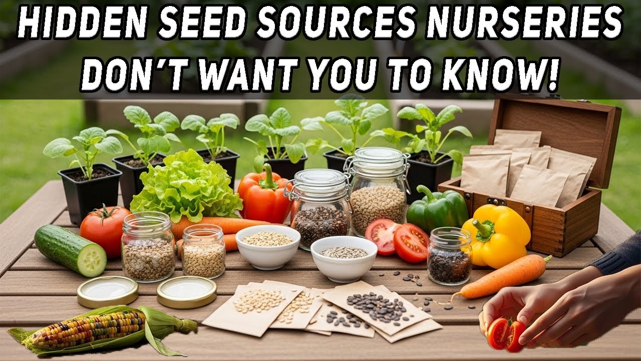 HIDDEN PLACES TO BUY SEEDS AND PLANTS IN 2025 THAT NURSERIES DON&rsquo;T WANT YOU TO FIND