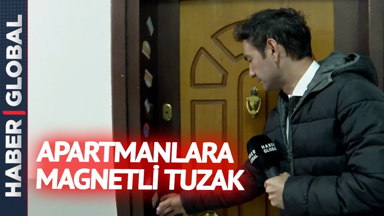Apartmanlara Magnetli Tuzak! Kapınızda Magnet Bırakmayın