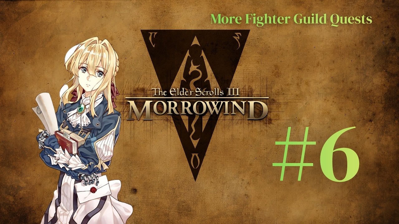 Morrowind Playthrough Episode 6 - More Fighter Guild Quests