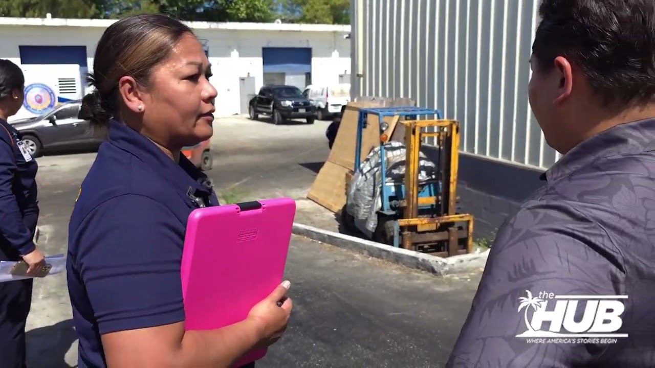 The Hub: inspecting incoming cargo containers