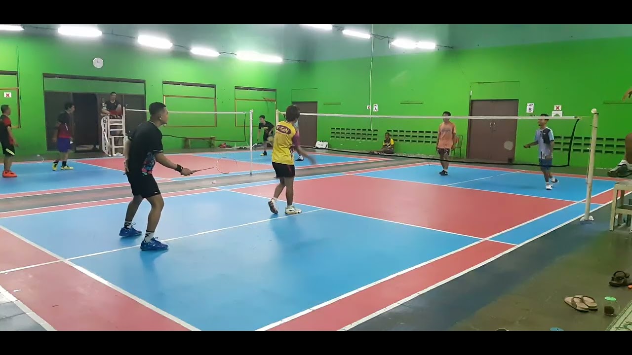 Sesi 3 🏸🔥 Namplek lagi Gor Gedangan solobaru hobi namplek 