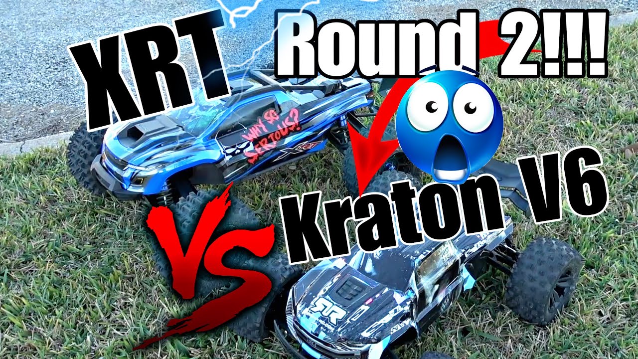 Arrma Kraton V6 VS Traxxas XRT Round 2!!!