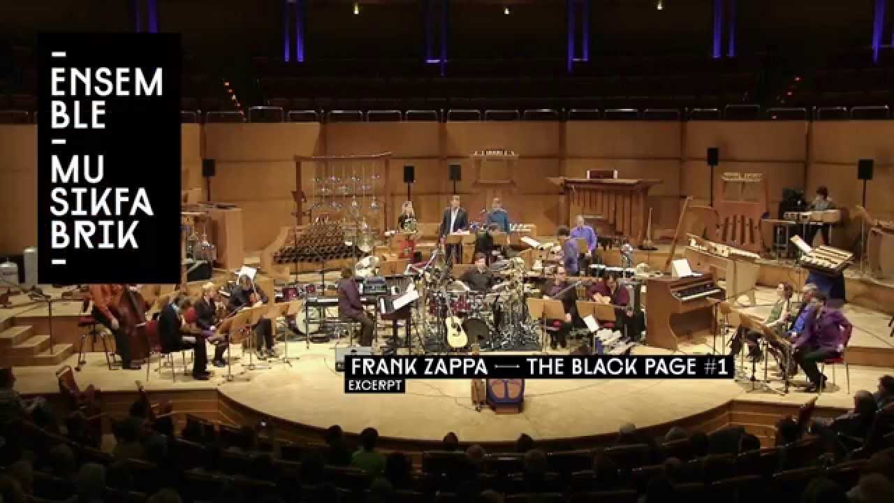 Ensemble Musikfabrik | Frank Zappa - The Black Page #1 (Excerpt)