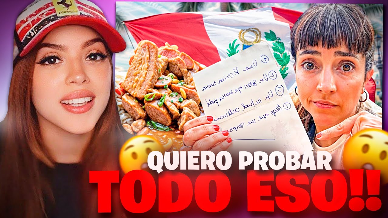 😋 ARGENTINA DESCUBRE LA GASTRONOMÍA PERUANA 🇵🇪 | VAKII96
