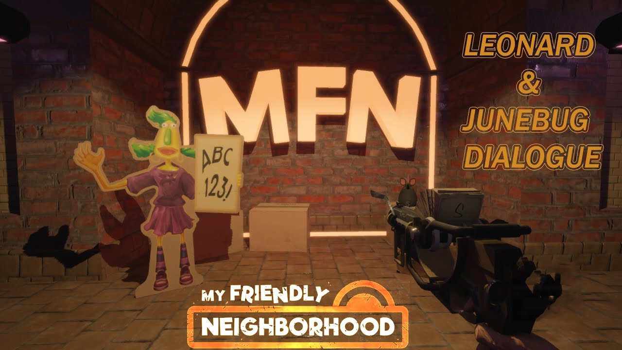 BUBBLEGUM! BUBBLE WUBBLE... | Leonard and Junebug Dialogue Reel | MY FRIENDLY NEIGHBORHOOD.