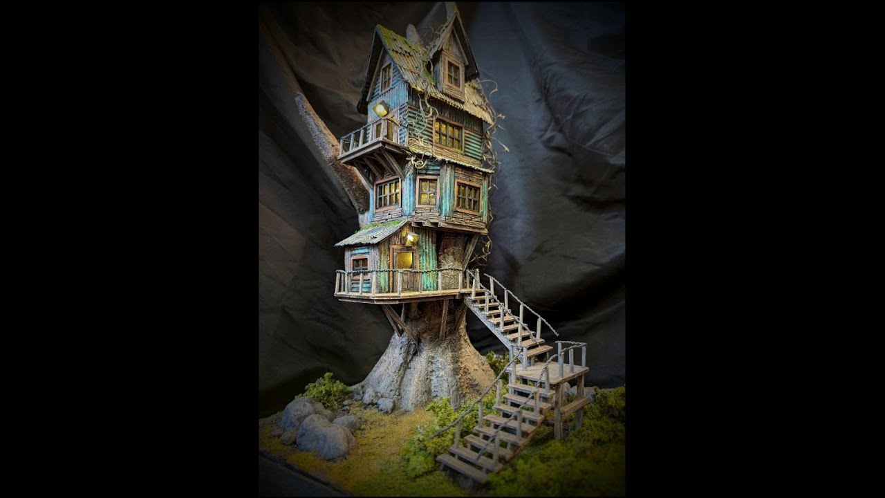 The Tree House Diorama - Scratch Build