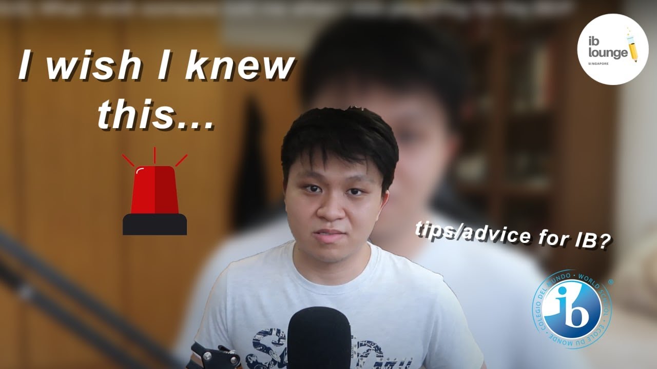 (SERIOUS) What I wish someone told me when I was preparing for the IBDP