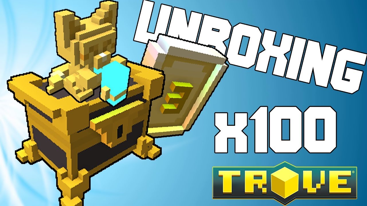 Trove Opening 100 Leaderboard Reward Chests - Free 3 Day Patron Pass and many Dragon coins?