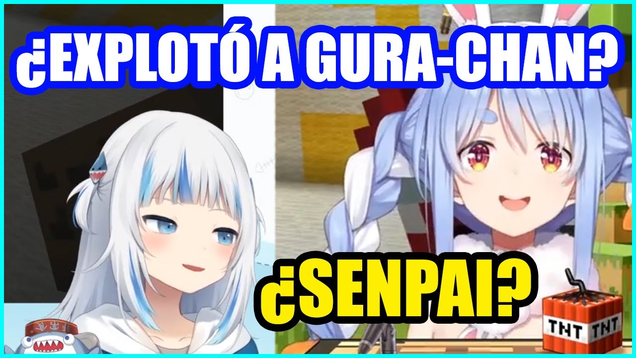 【Hololive】Pekora y Gura a poco de la guerra de las albinas【Sub Español】