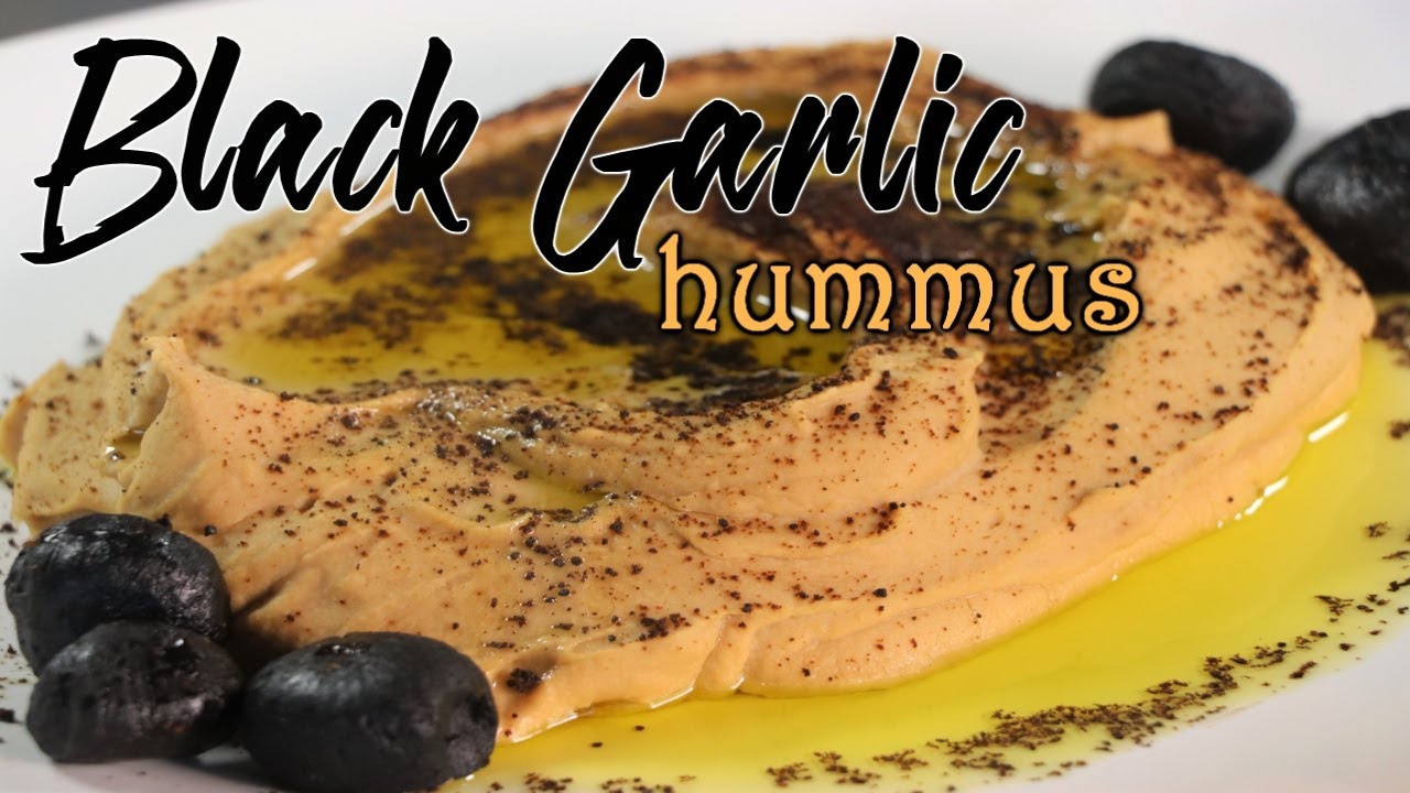 How to make Black Garlic Hummus