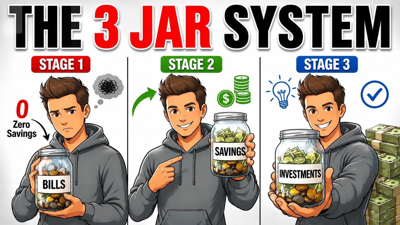 The 3 Jar Money System Everyone Should Be Using