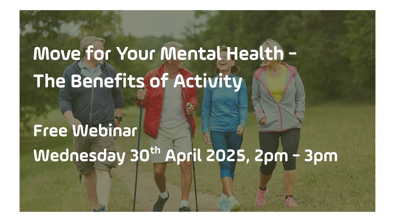 Move for your Mental Health - The Benefits of Activity