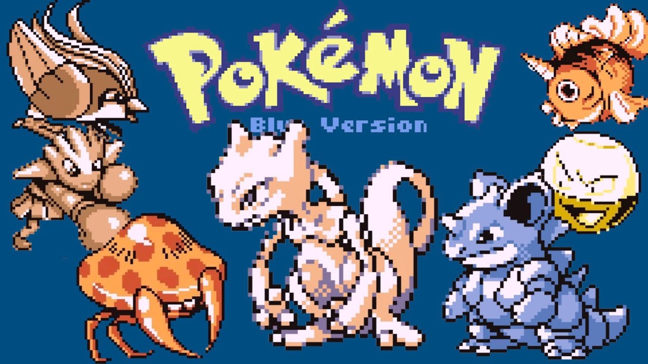 A Barebones Playthrough of Pokémon Blue