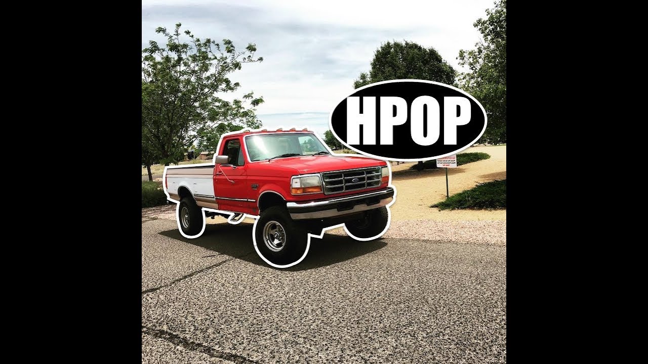 OBS 7.3 СНЯТИЕ HPOP F350 F250 1994-1997
