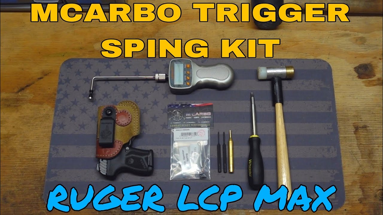 MCARBO Trigger Spring Kit for the Ruger LCP Max