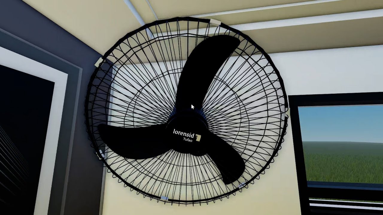 CASA COM VENTILADORES BRASILEIROS | House with Brazilian Fans: Wall Fan, Ceiling Fan, Roblox