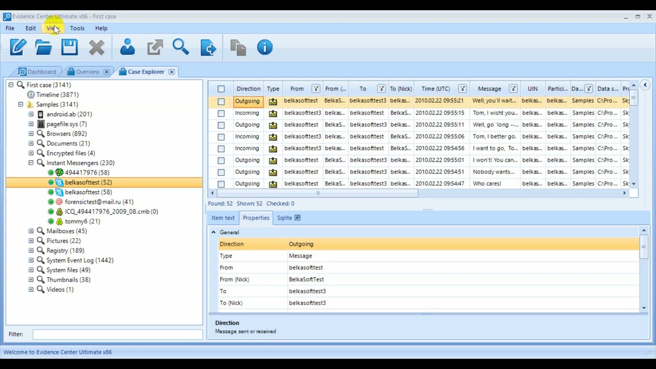 Belkasoft Evidence Center  Five Ways to View Your Data