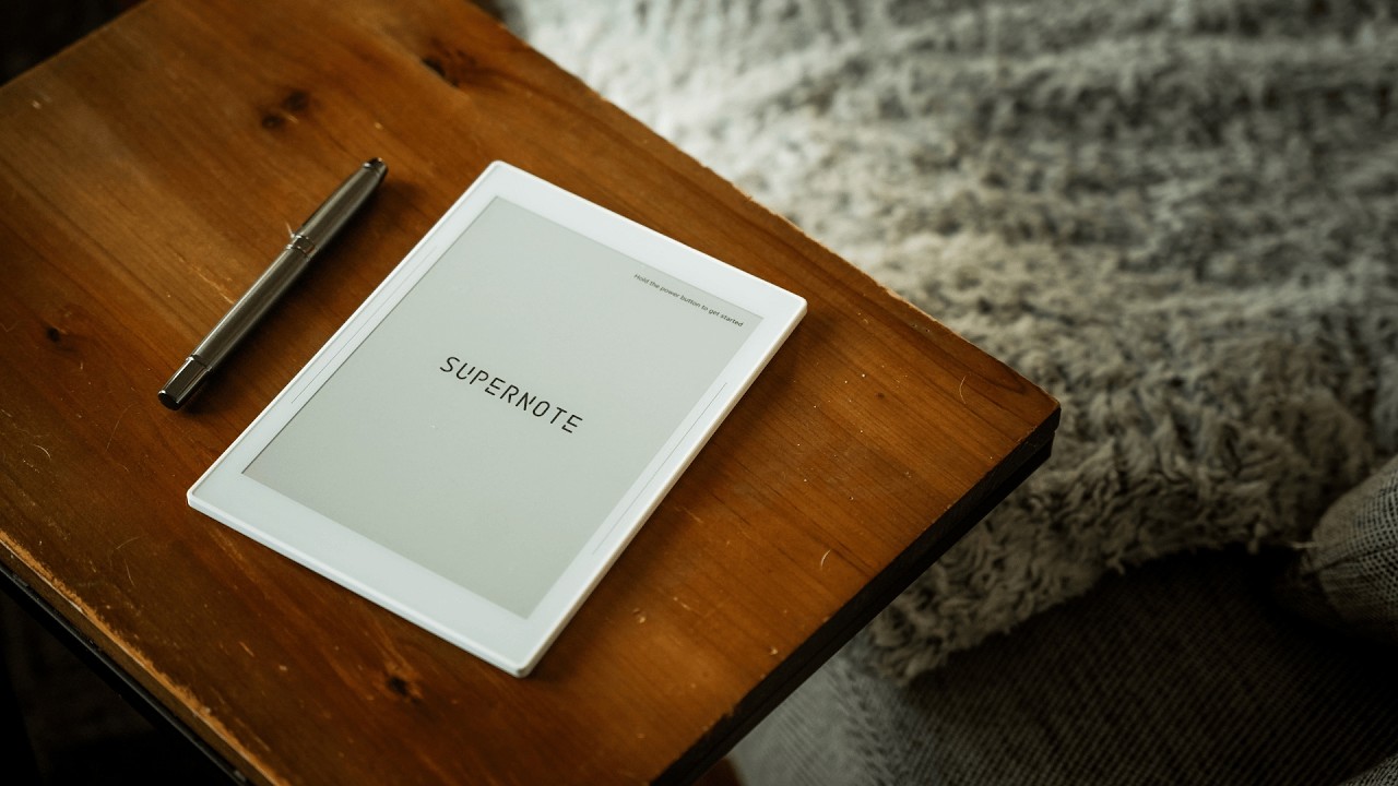 Replace Your Notebooks, Kindle & Planner | Supernote Nomad