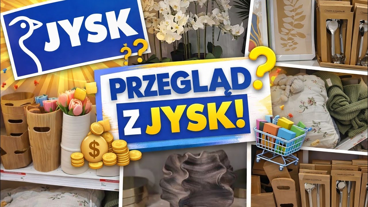 NOWOŚCI W JYSK! 😍 Piękne dodatki do domu w świetnych cenach!