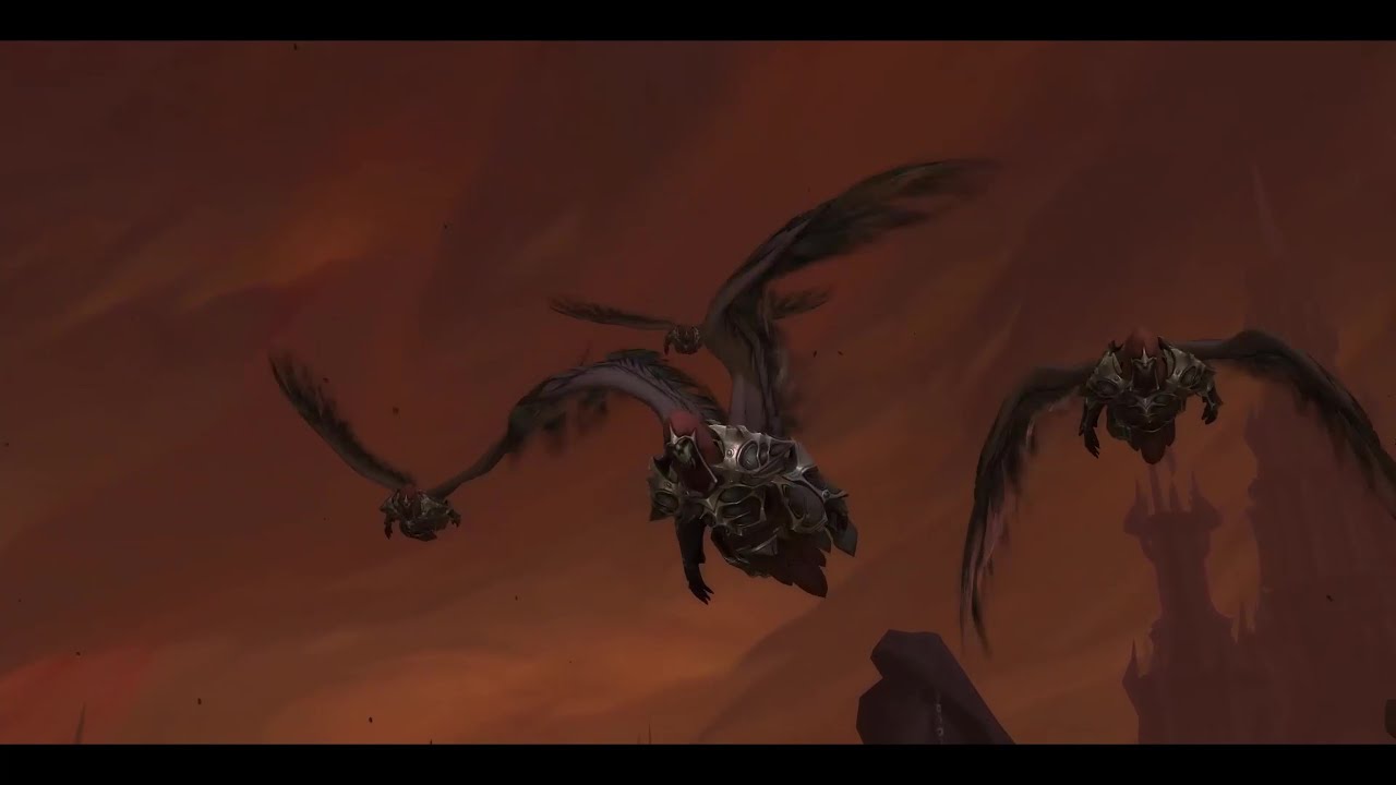 All Covenant Assault Cinematics - 9.1 Chains of Domination , World of Warcraft Shadowlands
