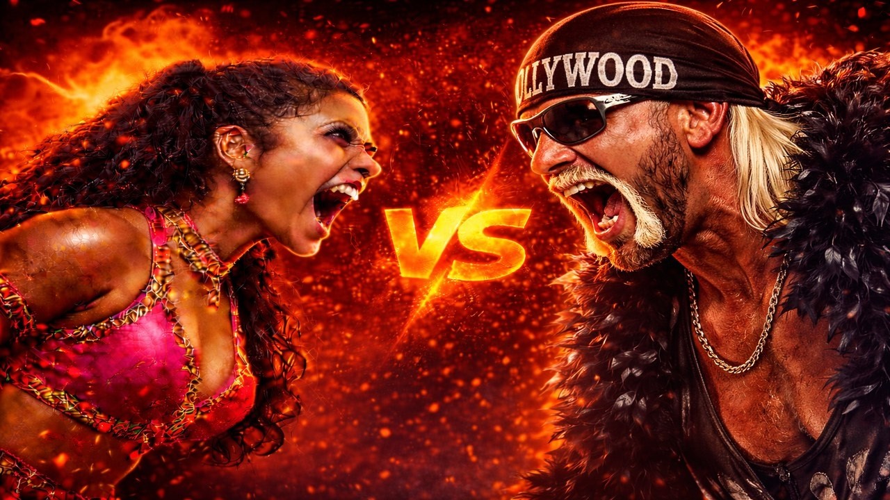 EGO vs DESTRUCTION!! Lakshmi Sahaji vs Hollywood Hogan 😈🔥| WWE 2k22