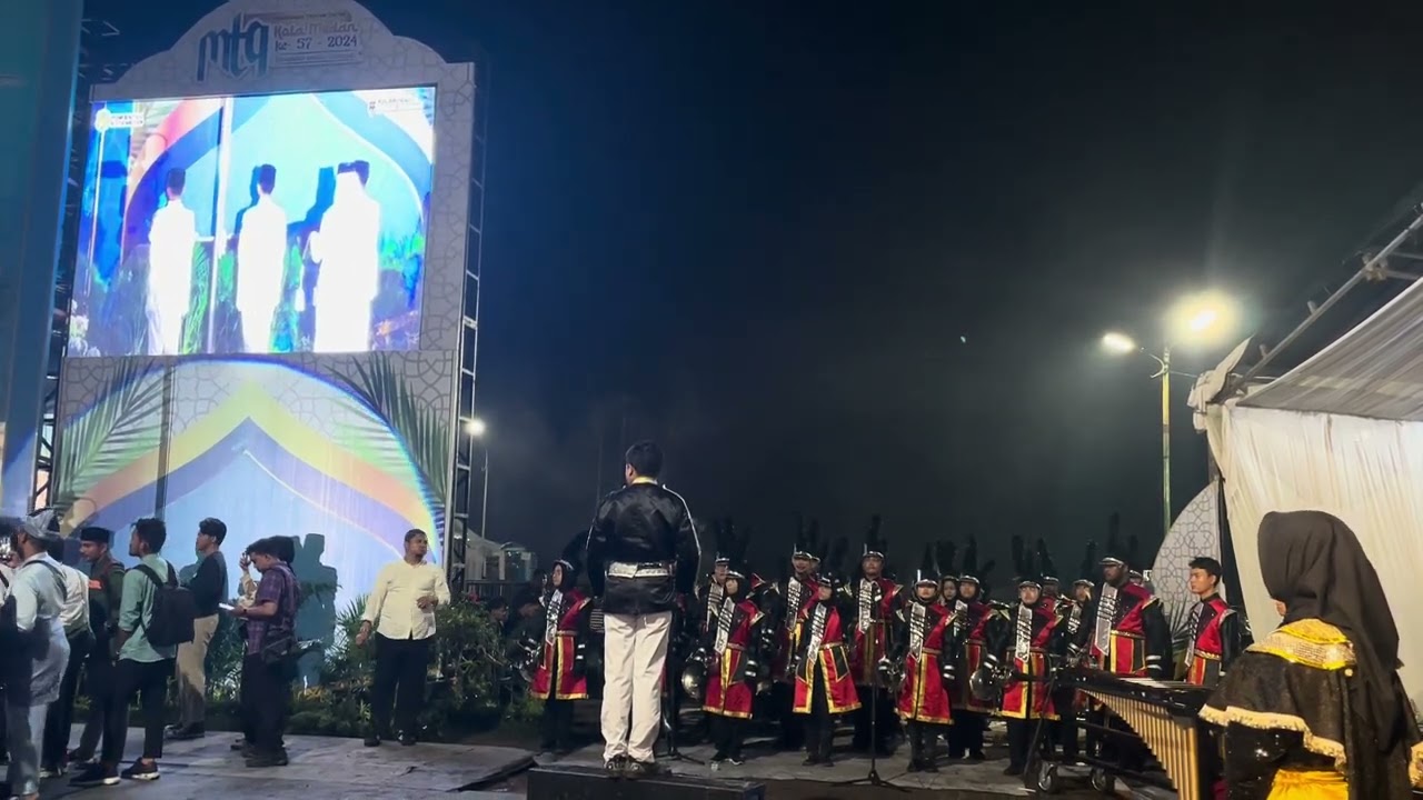 PEMBUKAAN MTQ KOTA MEDAN 2024 MB SAFARINA MAN 1 MEDAN
