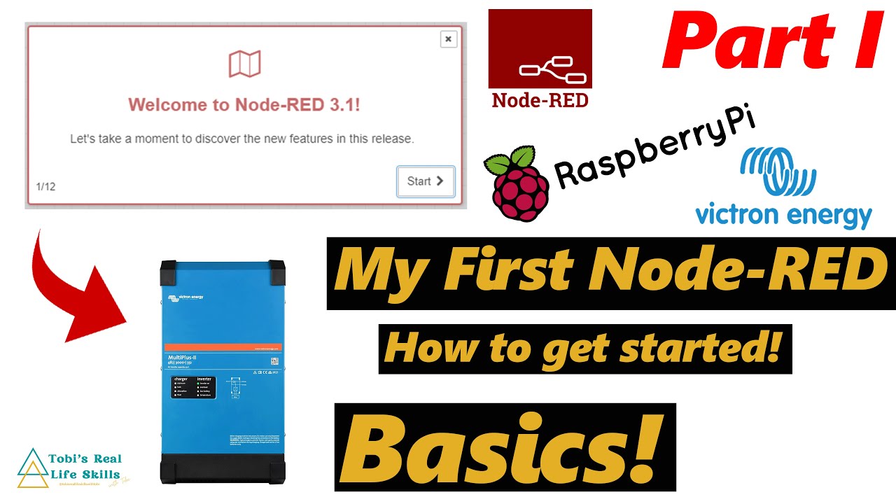 Основы Victron и Node-RED | Начнём! | ЛЕГКО! | Часть I