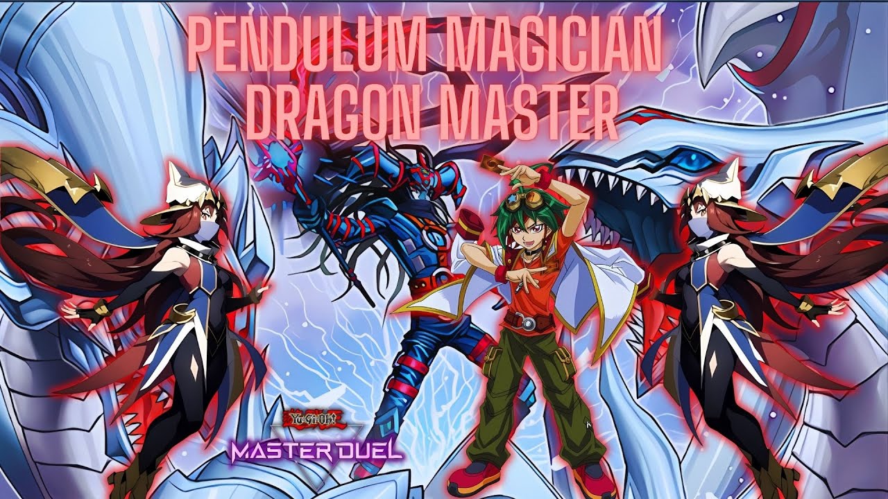 PENDULUM MAGICIAN DRAGON MASTER! COMBO DEMONSTRATION! Yu-Gi-Oh! Master Duel