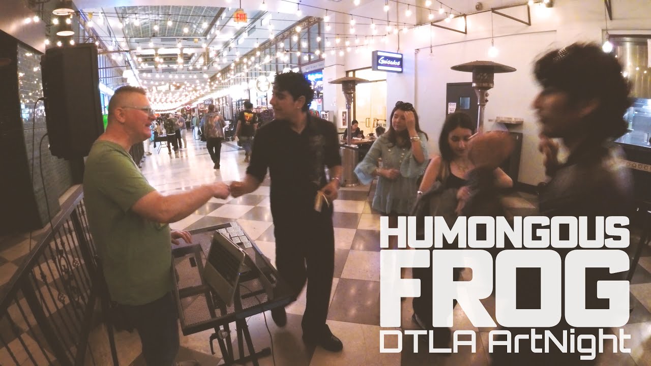 DTLA ArtNight - Humongous Frog - OP-Z Set