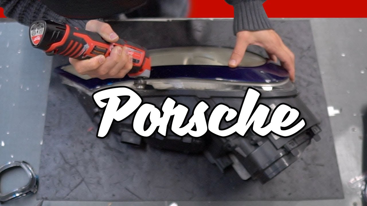 Sawing open a Porsche Cayenne Headlight | Vlogmas 2019 | FlyRyde