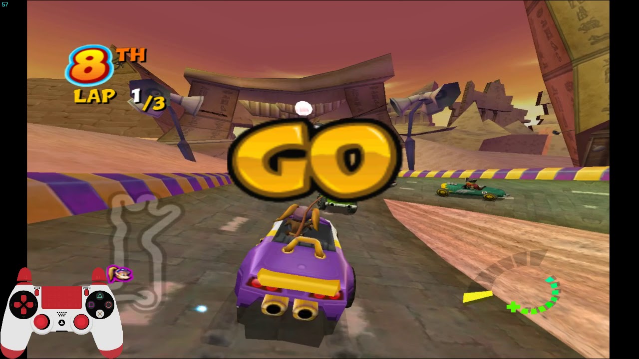 Crash Tag Team Racing: Grand Prix - Tomb Town
