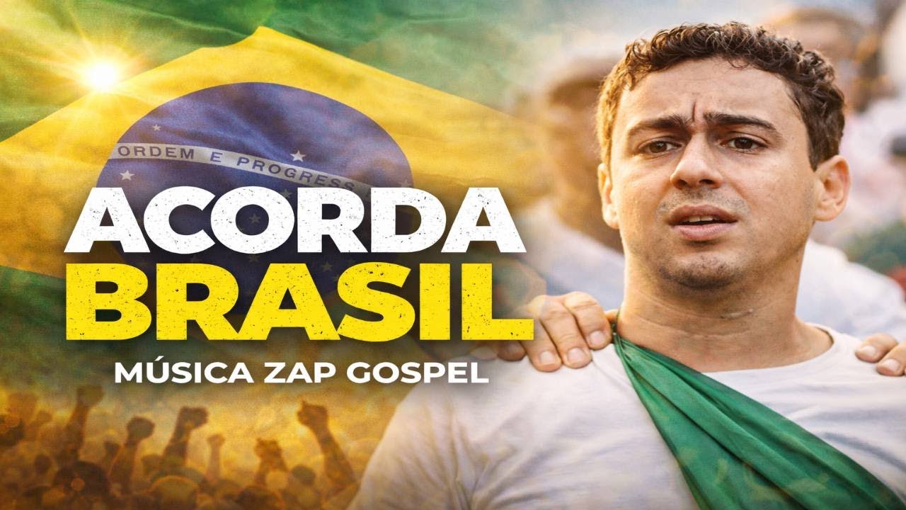 🎧 ACORDA BRASIL | Música Zap Gospel | Rap Gospel Nacional