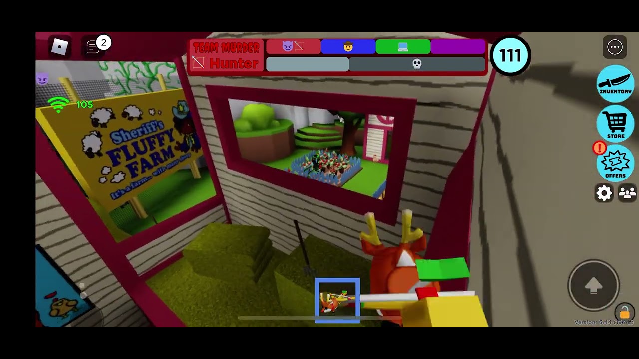 🌟Roblox murder party🌟:playing with friends in a private server ❤️