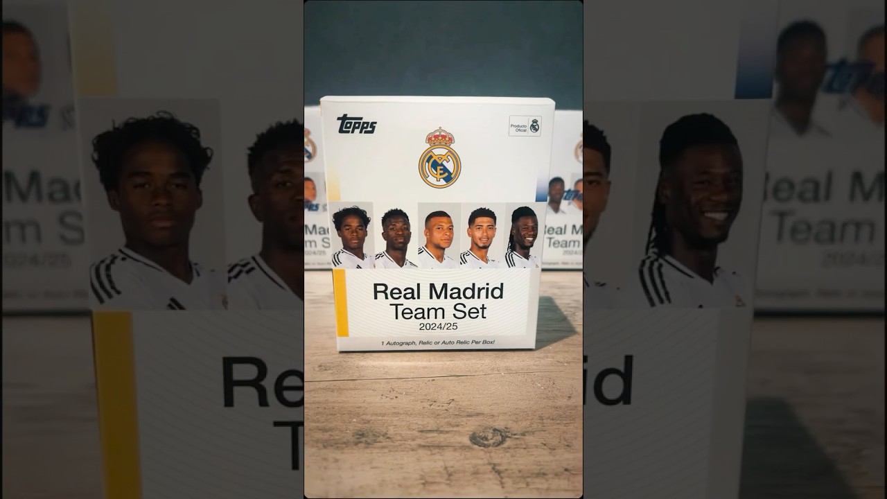 Topps Real Madrid Team Set!! #realmadrid #topps