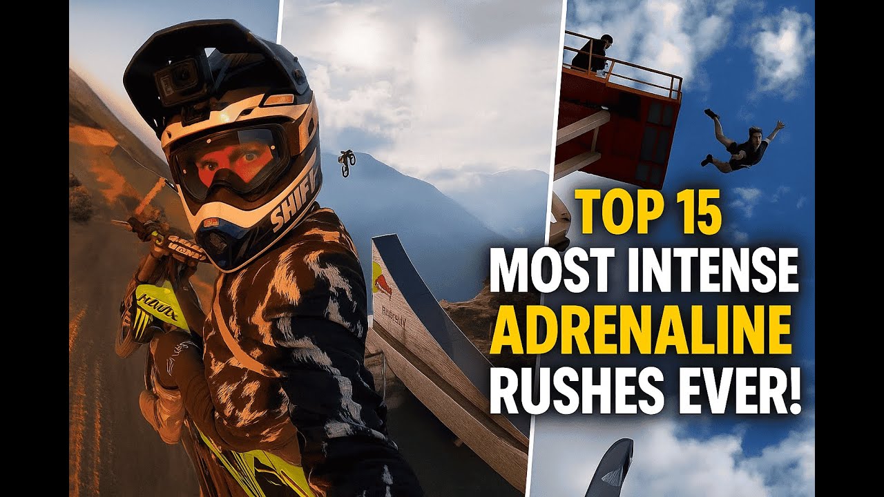 Top 15 Most Intense Adrenaline Rush Moments