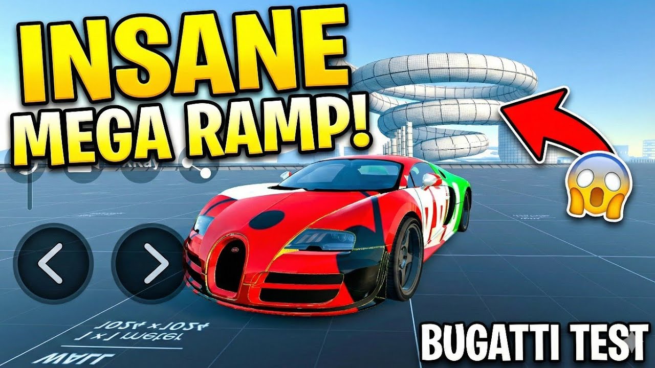 $3 Million Bugatti vs. IMPOSSIBLE Spiral Ramp! 😱