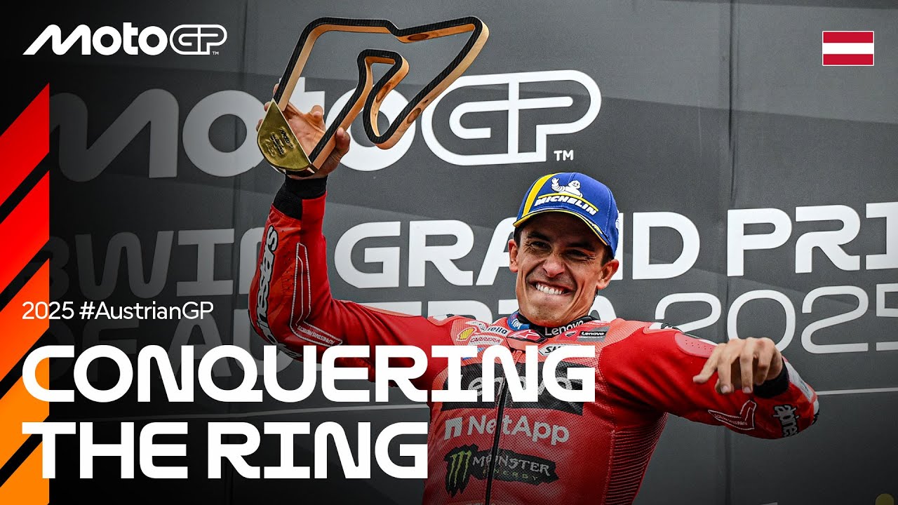 Marc Marquez ends his Red Bull Ring winless streak 🏆💥 | 2025 Austrian GP