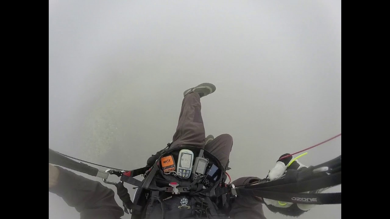 Getting pulled into small cumulus clouds in Valle de Bravo