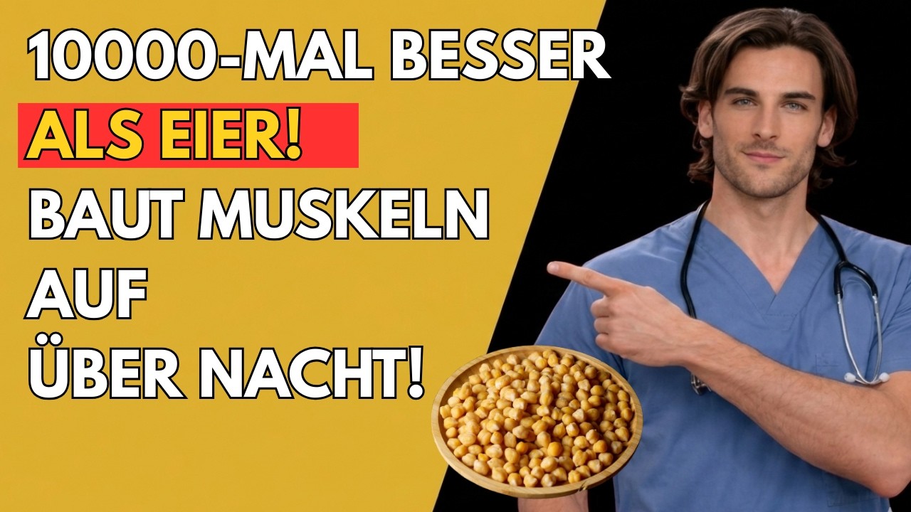 Muskeln aufbauen nach 75: Dieses FRUCHT-PROTEIN ist 100.000-mal besser als Eier | Gesundheit +60