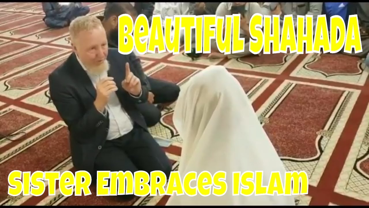Beautiful Shahada - Sister Embraces Islam!